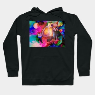 Colourful Cats Hoodie